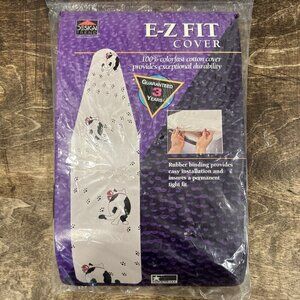 Vintage Design Trend Ironing Board Cover "PAW PRINTS" Cats Cat Lady 100% Cotton